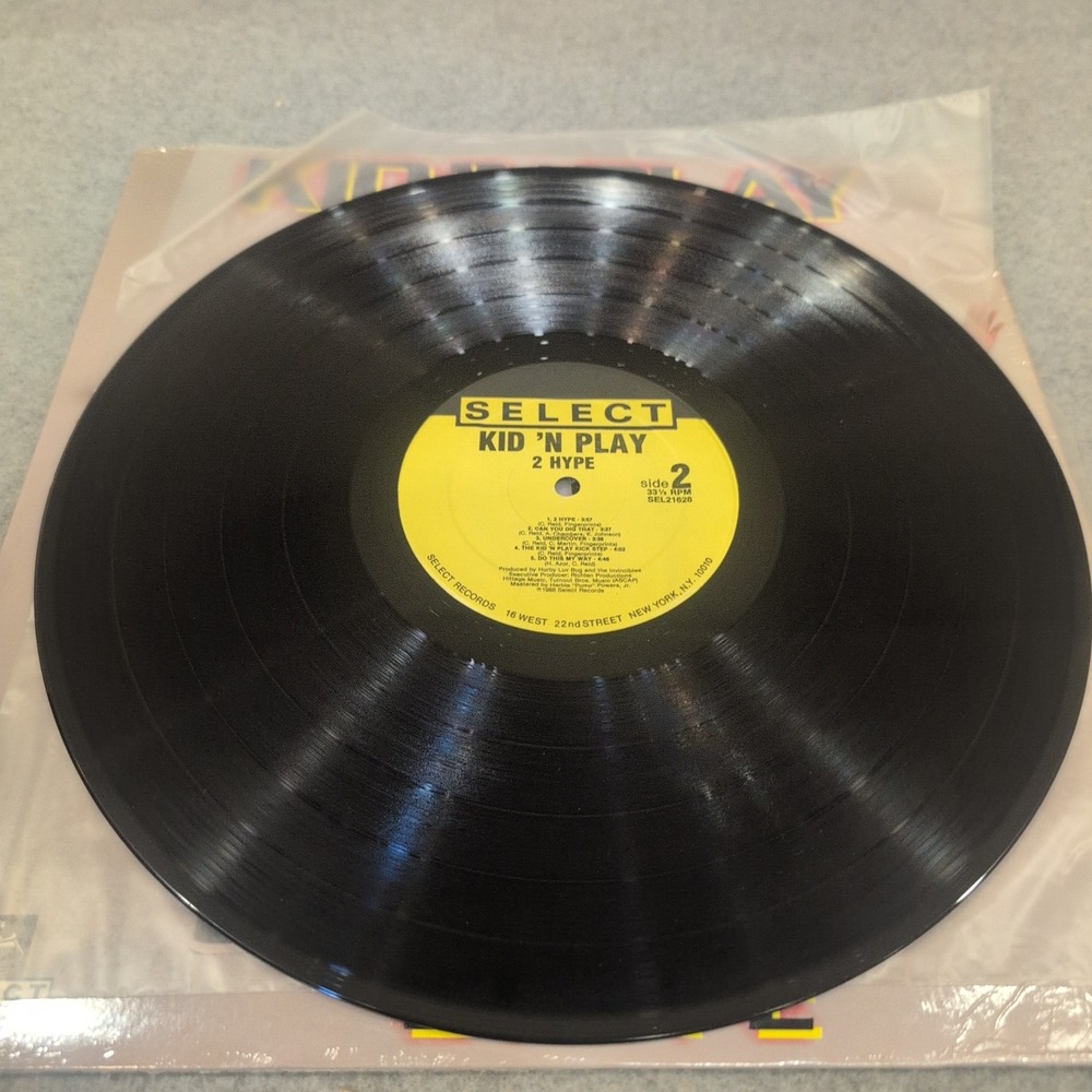 Kid 'N Play 2 Hype Vinyl LP 1988‎ Select Records SEL 21628 Hip Hop Album - Picture 5 of 6